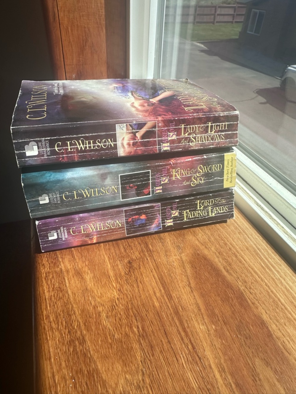 C. L. Wilson Fantasy Paperback Book Set